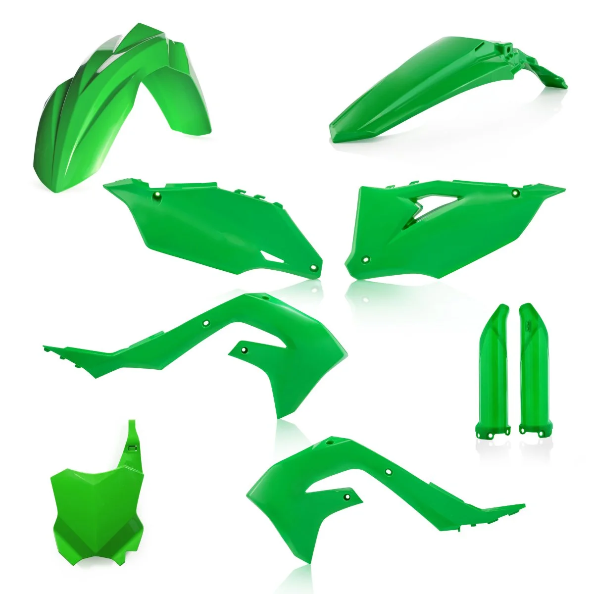 Plastique ACERBIS Kawasaki 250 KXF 2021 -> 2024 | 450 KXF 2019 -> 2023 Kit complet - Tout pour Créer des Expériences Mémorables en Extérieur - {'count': 1, 'name': 'EXIT'}