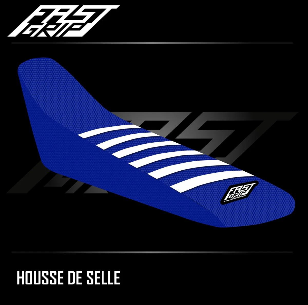 Housse selle Beta 200 250 480 RR Bleue Blanche Expériences Mémorables Extérieur