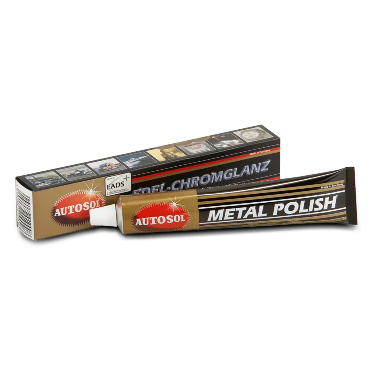 Pâte nettoyant métaux 75ml Autosol - Accessoires Outdoor pour Plus de Liberté de Mouvement PATTEX Pâte à Réparer Epoxy Métal