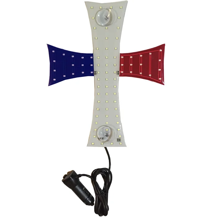 Croix lumineuse pays led Accessoires Outdoor Liberté Mouvement