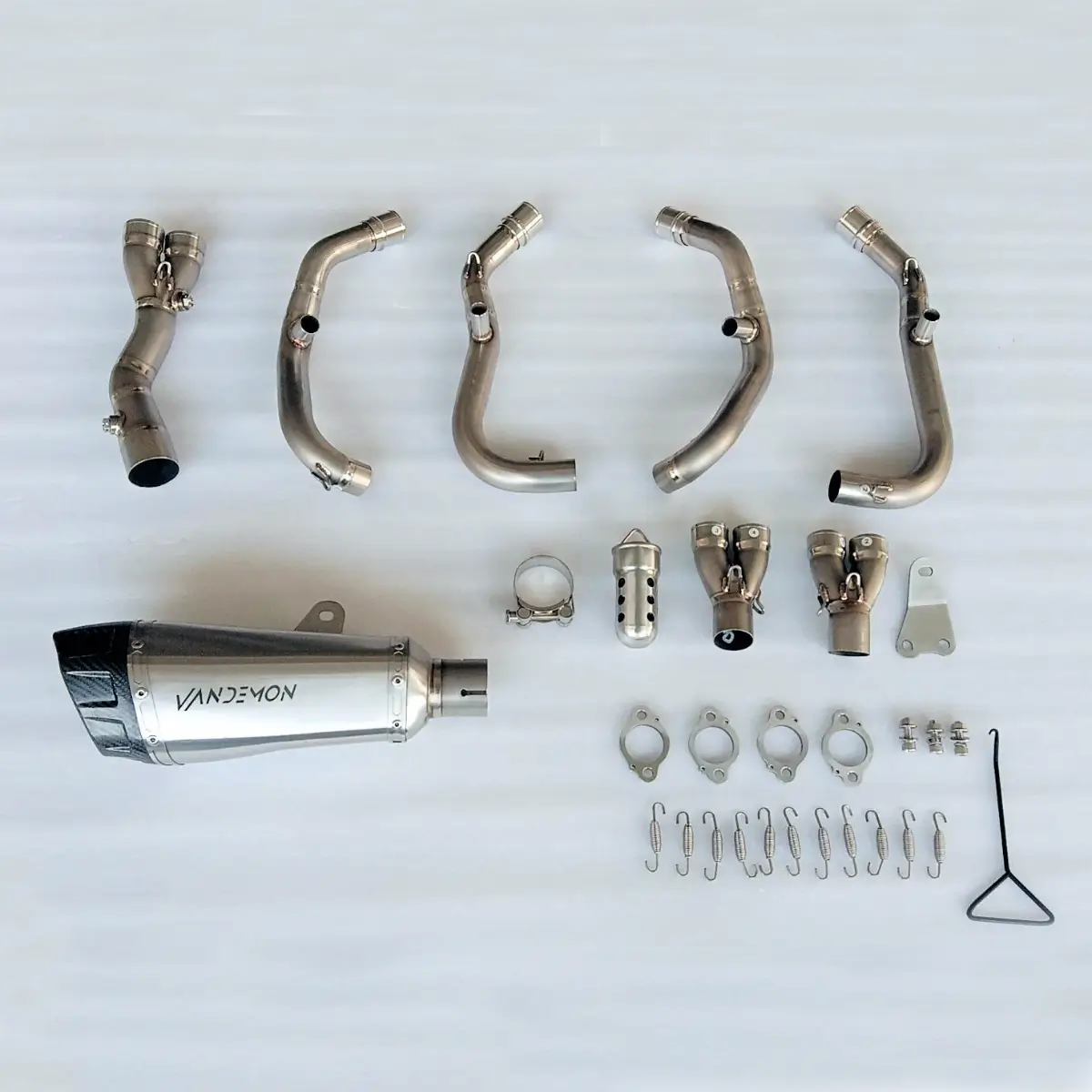 Ligne complète Vandemon basse Titane Kawasaki ZX-4RR - Saldi Straordinari – Offerte Speciali Disponibili Adesso - Mesure