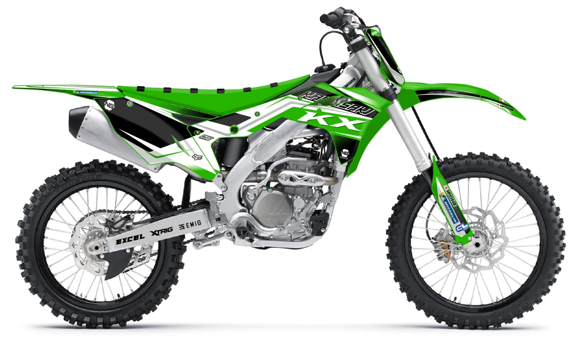 Kit déco NG Kawasaki 250 KXF 2017 -> spéciales 2020 | BREAK Séries - Tout pour Créer des Expériences Mémorables en Extérieur