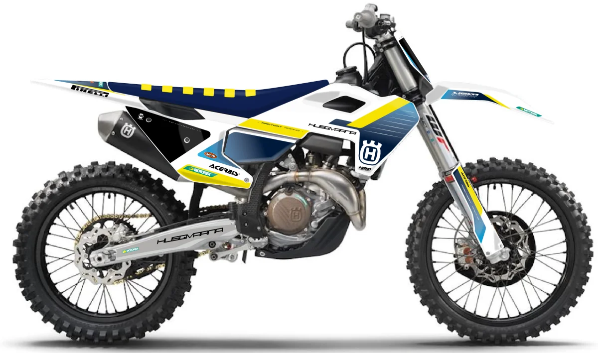 Kit déco NG Husqvarna 125 / 250 / occasion 300 / 450 TC / FC 2023 -> 2024 | ORIGINALITY 2025 - Tout pour Créer des Expériences Mémorables en Extérieur