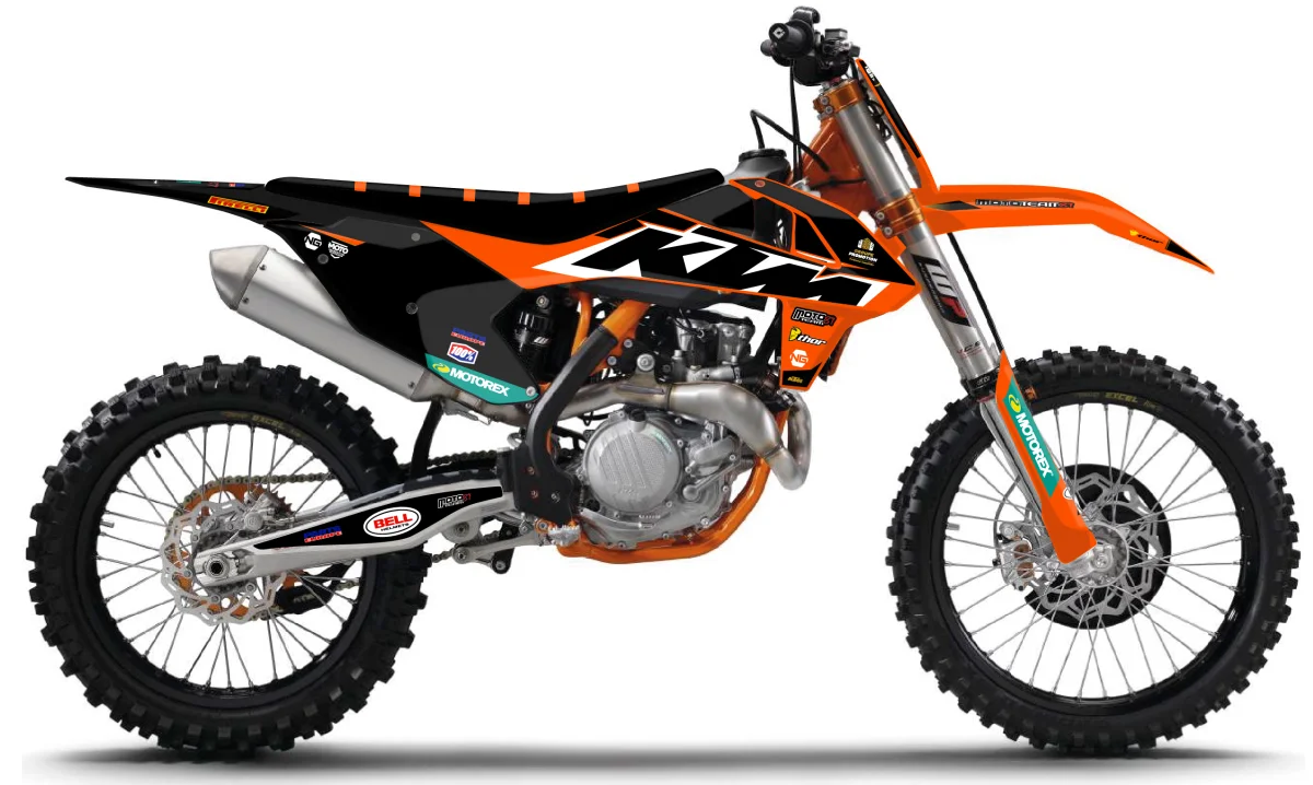 Kit déco NG KTM 125 / 250 / 300 / 450 SX Veste / SXF 2016 -> 2018 | VDL Motorsports 2024 - Tout pour Créer des Expériences Mémorables en Extérieur