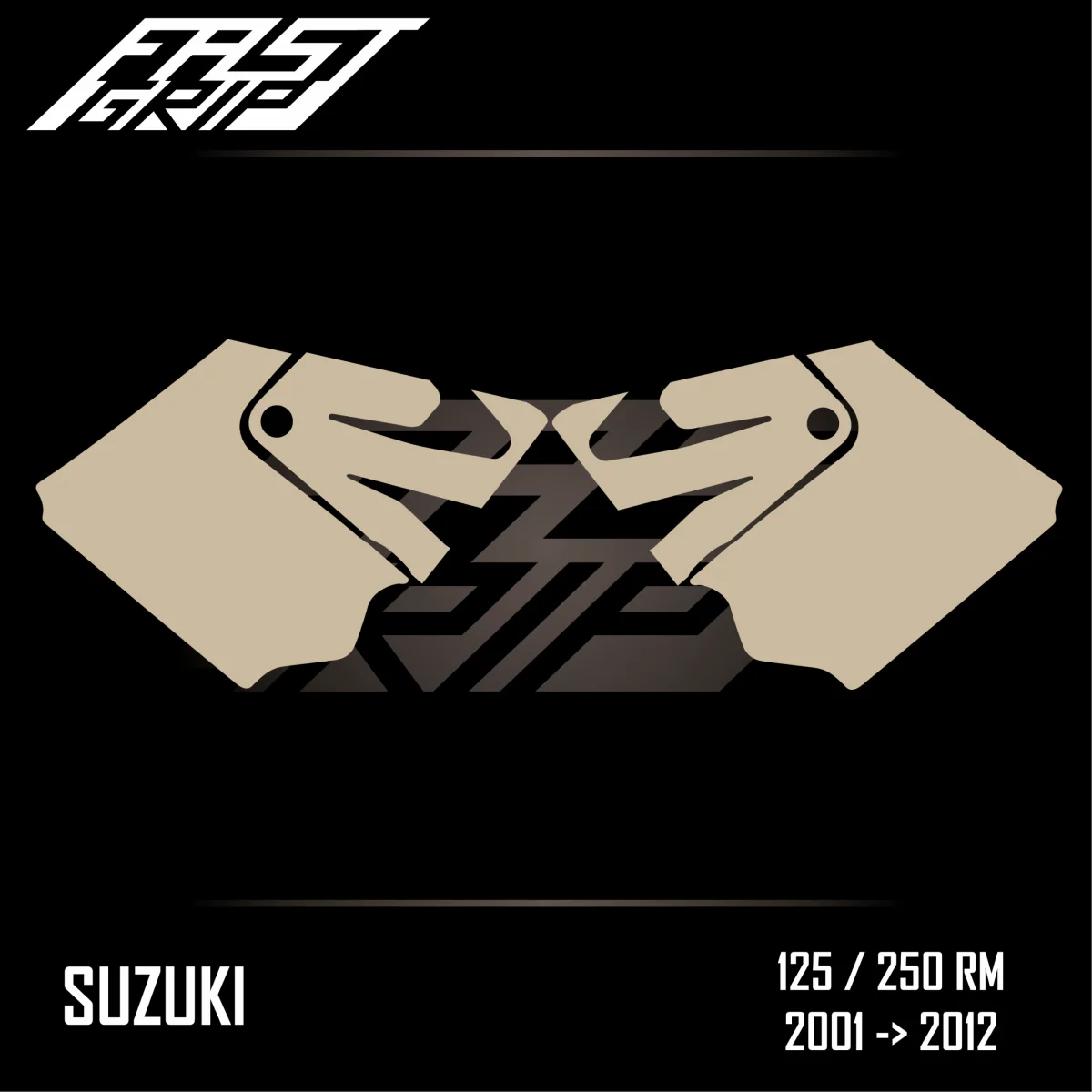 Kit protection ouïes radiateur SUZUKI RM -> GRIP Transparent Expériences Mémorables Extérieur