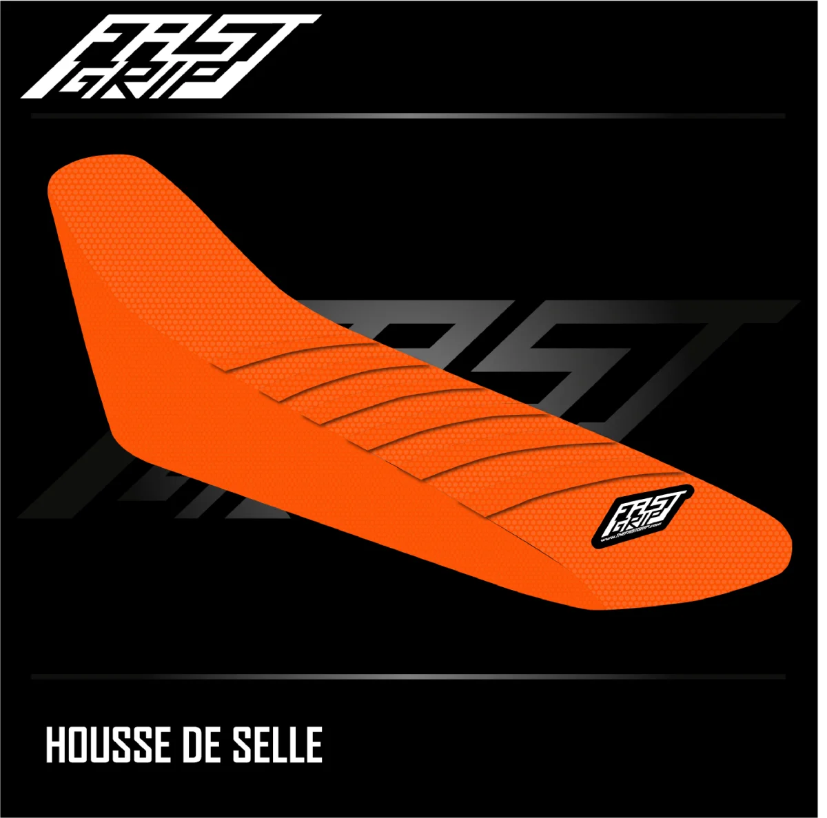 Housse de selle KTM 125 / 250 / 350 / 450 SX / modèle SXF 2007 -> 2010 Orange - Tout pour Créer des Expériences Mémorables en Extérieur