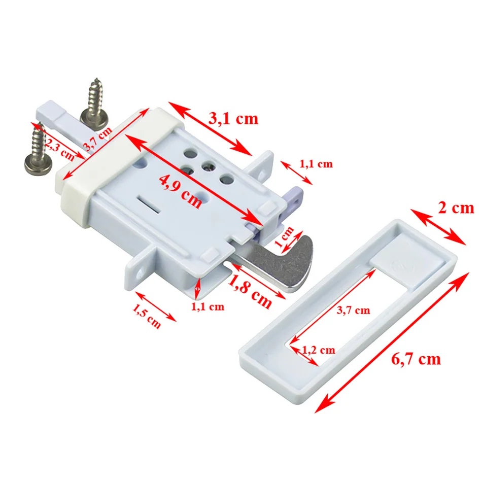 Dometic, fermeture porte compartiment congelateur RMD8501, RMD8505, RMD8551, RMD8555, RMDM85XX, RMD85XX, RMDT85XX, RMDX85 Dometic – DISPONIBLE en AVRIL - Accessoires Outdoor pour Plus de Liberté de Mouvement Fermeture de porte compartiment de congélateur Freezer pour RMD8501,