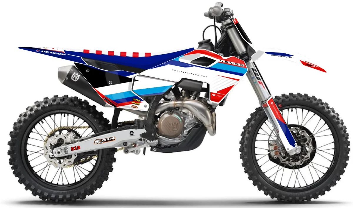Kit déco NG Husqvarna 125 / 250 / 300 / 450 TC / FC 2023 -> 2024 | Guide PATRIOT Séries - Tout pour Créer des Expériences Mémorables en Extérieur