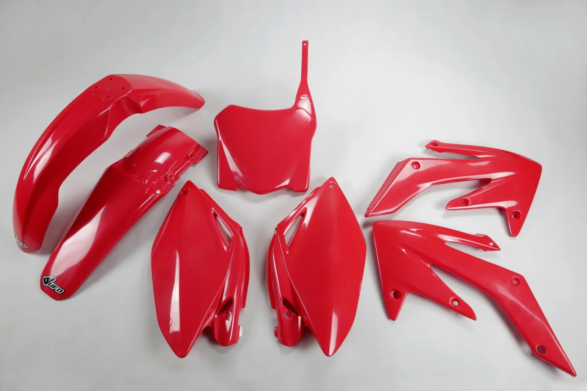 Plastique Garde-boue UFO Honda 250 CRF 2004 -> 2009 Kit complet - Tout pour Créer des Expériences Mémorables en Extérieur