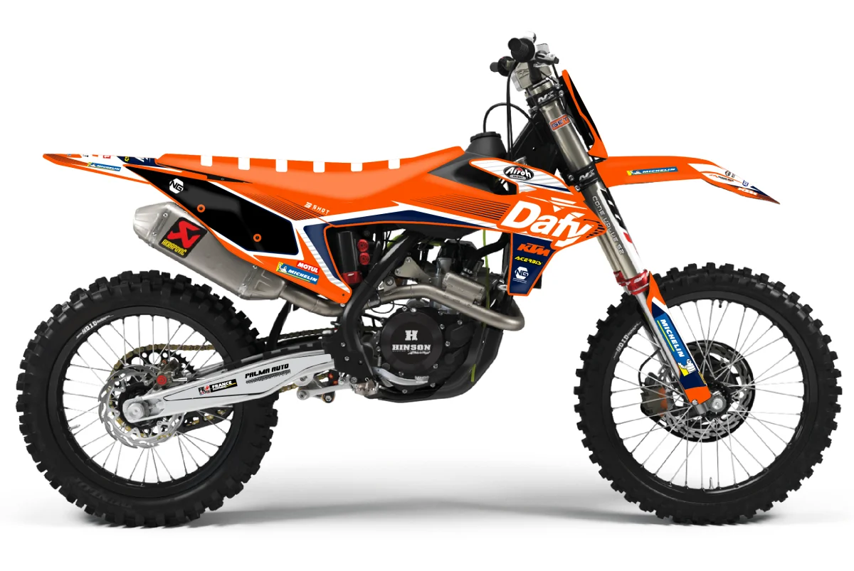 Kit déco NG KTM 125 / 250 / 300 / 450 SX / SXF 2019 -> 2022 | Dafy Enduro Team 23 - Tout pour Créer des Expériences Mémorables en Extérieur - {'count': 1, 'name': 'Jeux'}