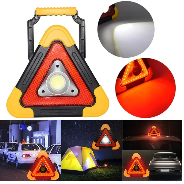Triangle de signalisation, lampe de travail multifonction - Vins Rouges Harmonieux pour Chaque Occasion Triangle de signalisation lumineux 12V -AliExpress