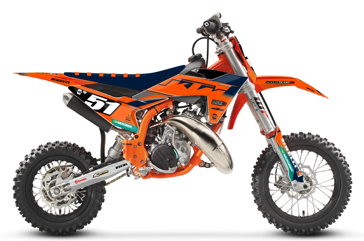 Kit déco NG KTM 50 SX tractée 2024 -> 2027 | MT81 2024 - Tout pour Créer des Expériences Mémorables en Extérieur