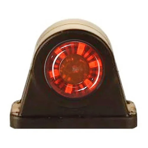 Feu GABARIT de gabarit 6 led rouge et blanc 9,50 x 7,50 cm - Accessoires Outdoor pour Plus de Liberté de Mouvement
