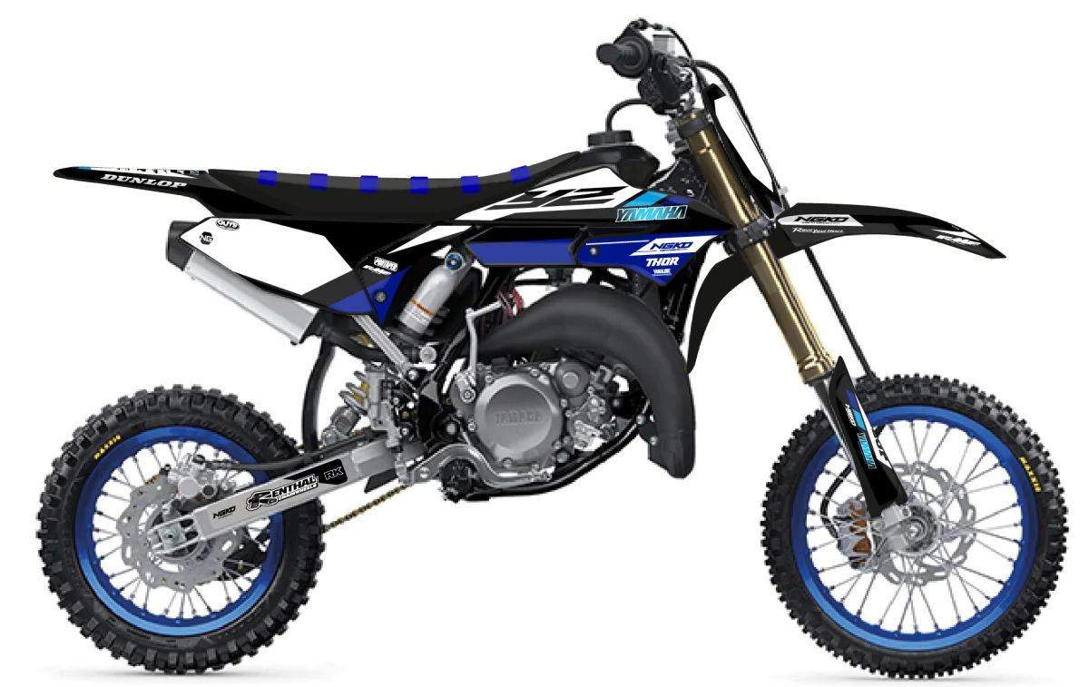 Kit déco NG Ice Yamaha 65 YZ 2018 -> 2026 | CYAN Séries - Tout pour Créer des Expériences Mémorables en Extérieur