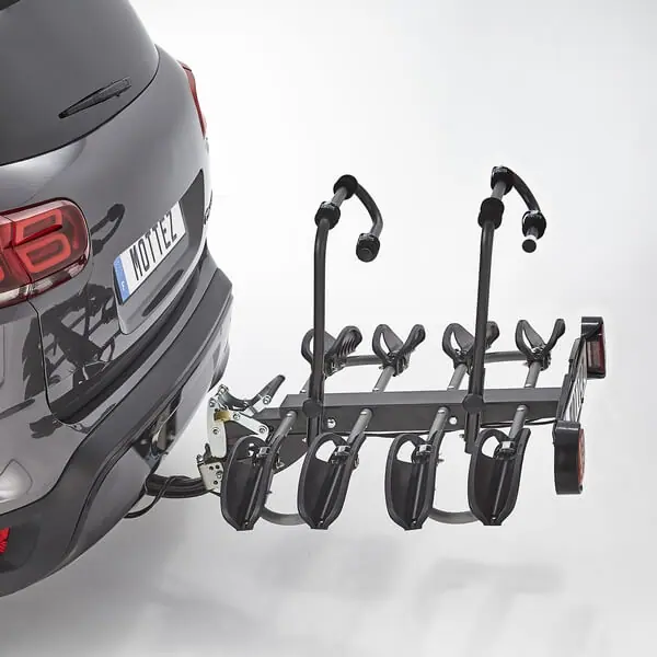 Porte-vélo plateforme attelage PREMIUM V4 Expériences Mémorables Extérieur