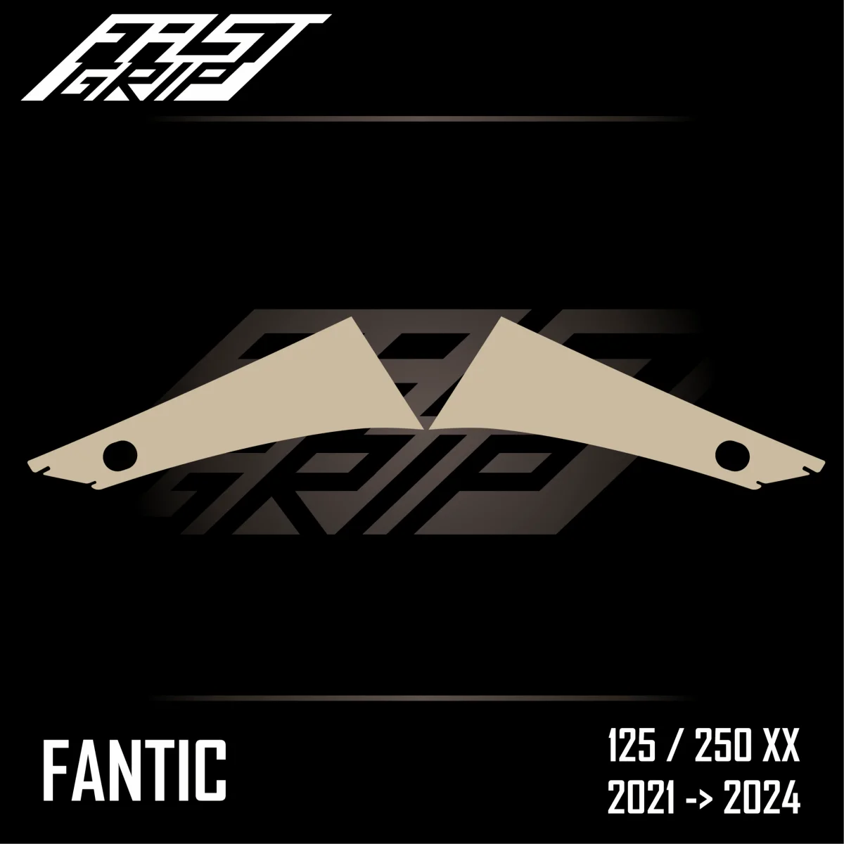Kit autocollant XXF450 protection ouïes de radiateur FANTIC 125 / 250 XX 2021 -> 2024 SOFT GRIP Transparent - Tout pour Créer des Expériences Mémorables en Extérieur