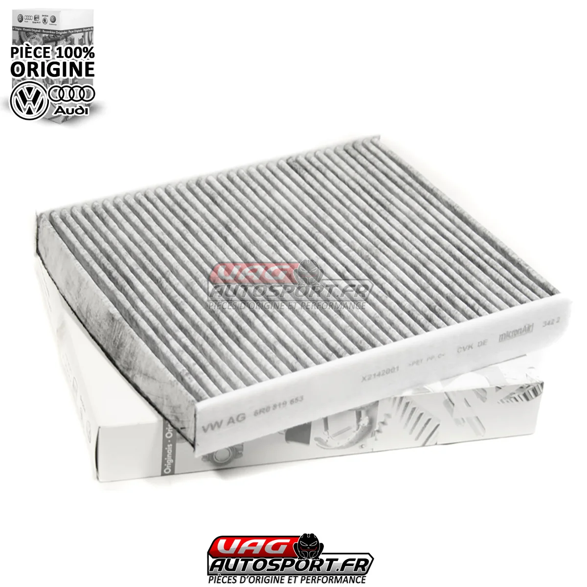 Filtre habitacle anti-pollen Original VW charbon actif Réf 6R0819653 Saldi Straordinari Offerte Speciali Disponibili Adesso