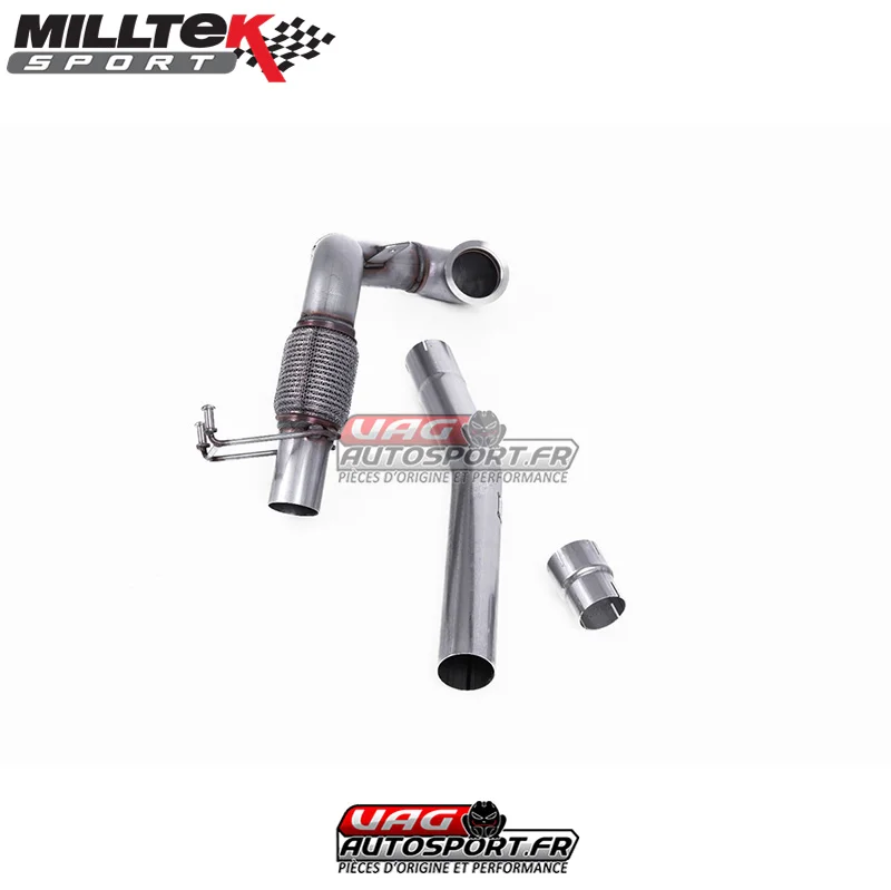 Downpipe + Decat (Installation avec Cat Back origine)- VW Polo GTi 2.0 TSI AW – (pour véhicule SANS FAP) – SSXVW568 – Milltek PERFORMANCE - Saldi Straordinari – Offerte Speciali Disponibili Adesso