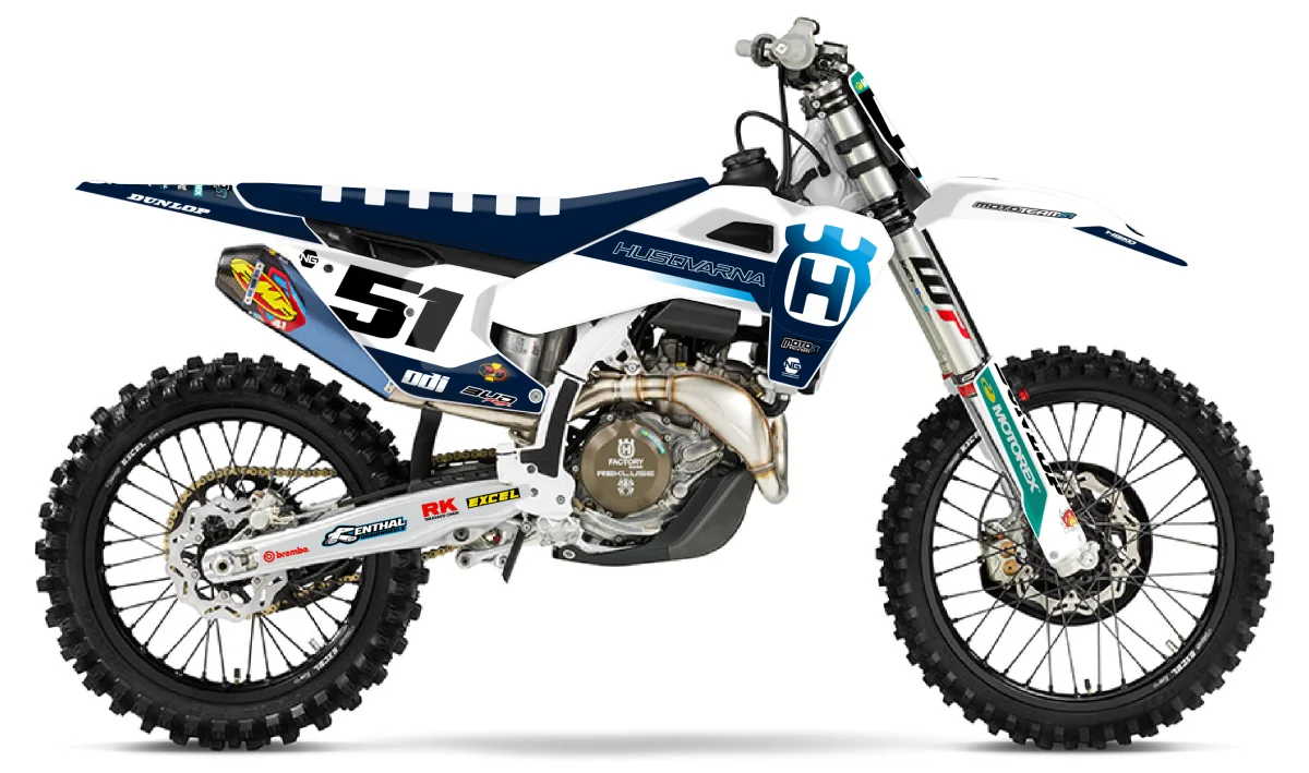 Kit NG Husqvarna 250 TC FC MT81 Team Expériences Mémorables Extérieur