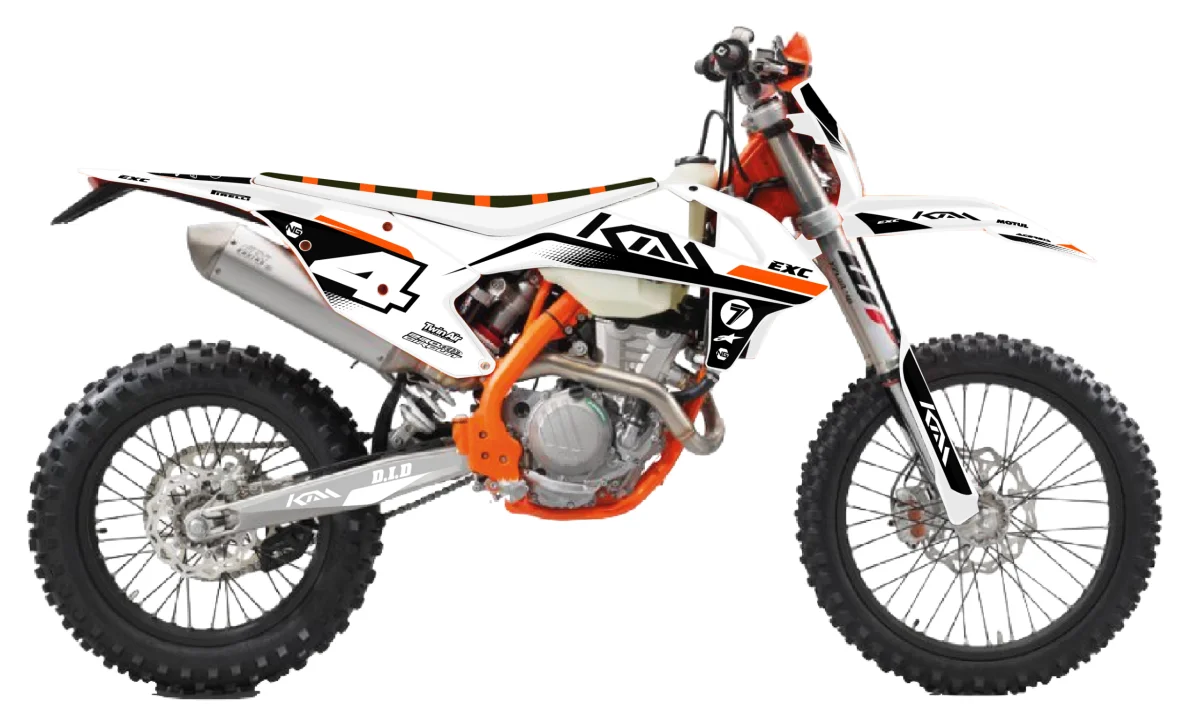 Kit déco NG KTM 125 / 250 / 300 / 350 / 450 / 500 EXC / EXCF / TPI 2017 -> 2019 | VIBES Séries 2 - Tout pour Créer des Expériences Mémorables en Extérieur - {'count': 1, 'name': 'Showcased'}