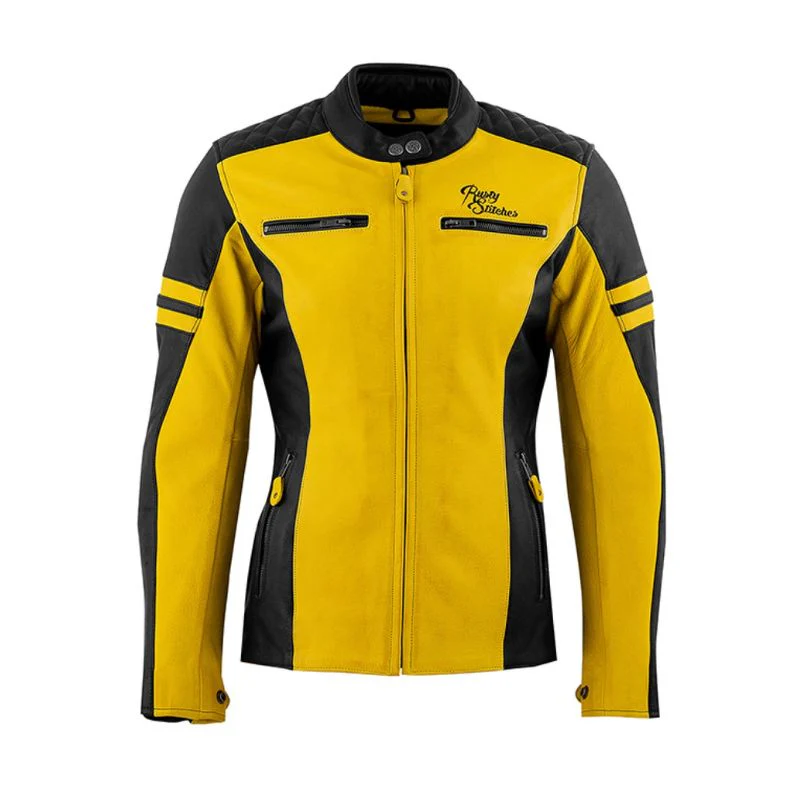 Blouson de moto homologué AA - Rusty Stitches Jack Joyce jaune - ​Drones Professionnels & Grand Public | Boutique Française​ - alpinestars blouson moto amp boutique