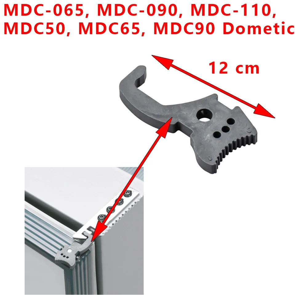 Clips de fermeture porte MDC-065, MDC-090, MDC-110, MDC50, MDC65, MDC90 Dometic - Accessoires Outdoor pour Plus de Liberté de Mouvement - {'count': 1, 'name': 'women'}
