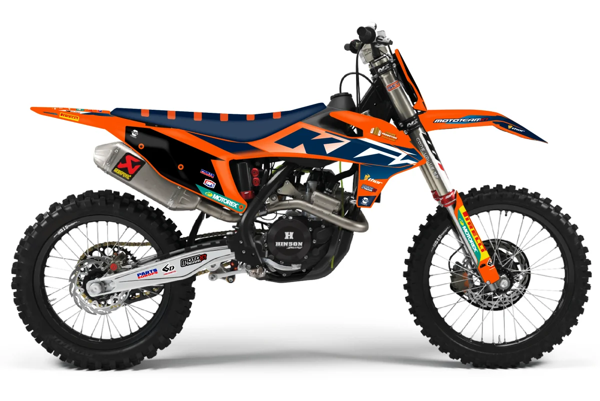 Kit déco NG KTM 125 HEURES / 250 / 300 / 450 SX / SXF 2019 -> 2022 | VDL Motorsports 25 - Tout pour Créer des Expériences Mémorables en Extérieur