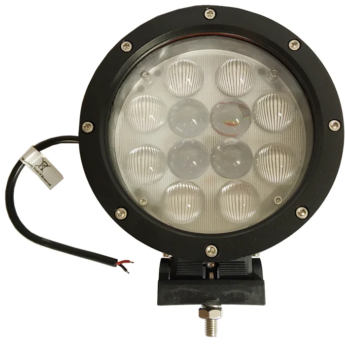 Phare de travail rond 12 led 12/24V - Accessoires Outdoor pour Plus de Liberté de Flash Mouvement