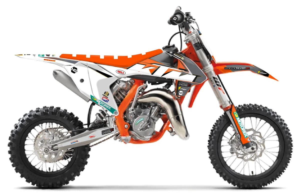 Kit déco NG KTM 65 SX 2016 -> 2023 | VDL Motorsports 22 - Tout pour Créer des Expériences Mémorables en Extérieur KTM Motos de Voyage - Aventure Sans Limites | KTM Canada
