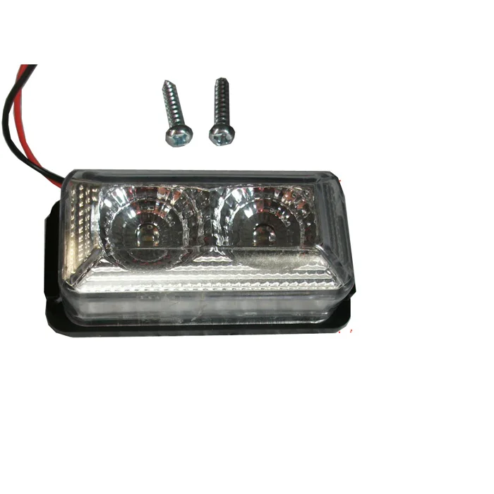 Décoration de calandre 2 led 24V blanc ou orange - Accessoires Outdoor pour Plus de Liberté de Mouvement Feux LED calandre Jeep Wrangler JL 2018-2022