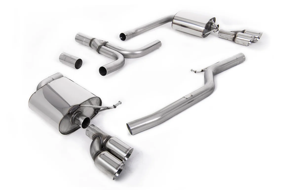 Ligne FAP Sorties Quad GT80 Audi A5 Cabriolet TFSI SSXAU274 Milltek Saldi Straordinari Offerte Speciali Disponibili Adesso
