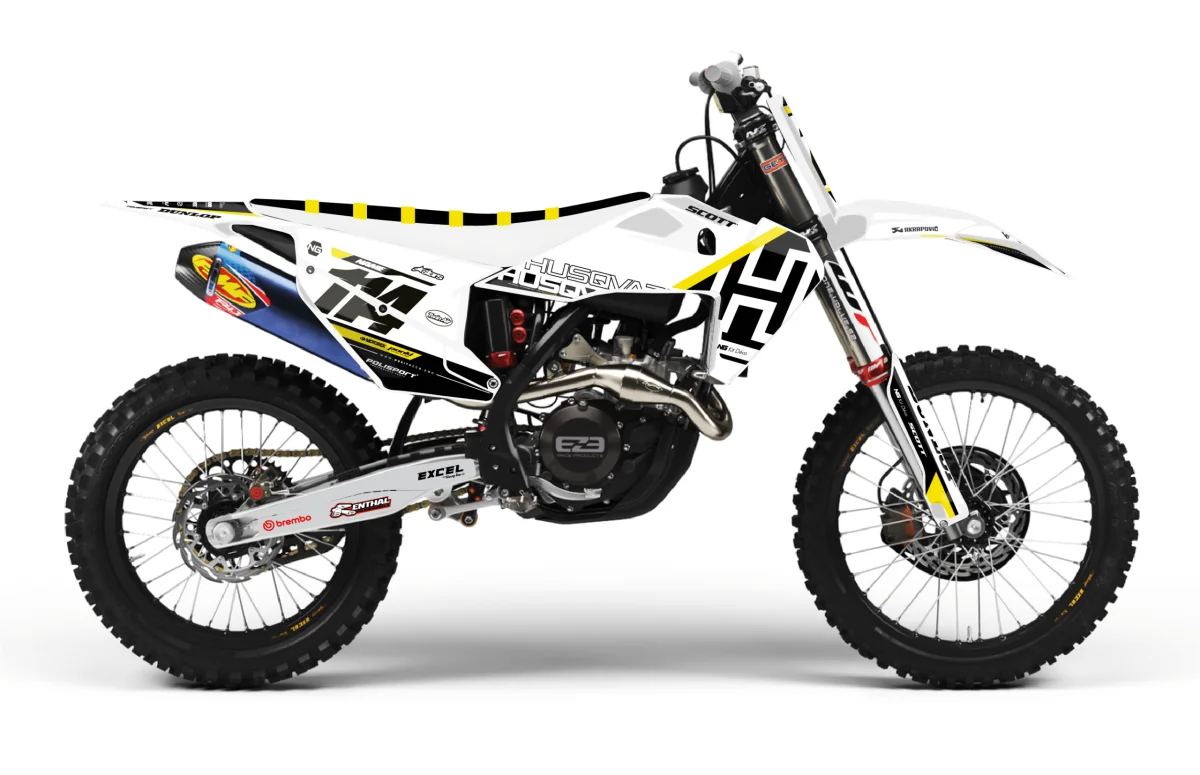 Kit déco NG Husqvarna 125 / 250 / 300 / 450 TC / FC 2019 -> 2022 | ARTICA Séries - Tout pour Créer des Expériences Mémorables en Extérieur - {'count': 1, 'name': 'Bicylindre'}