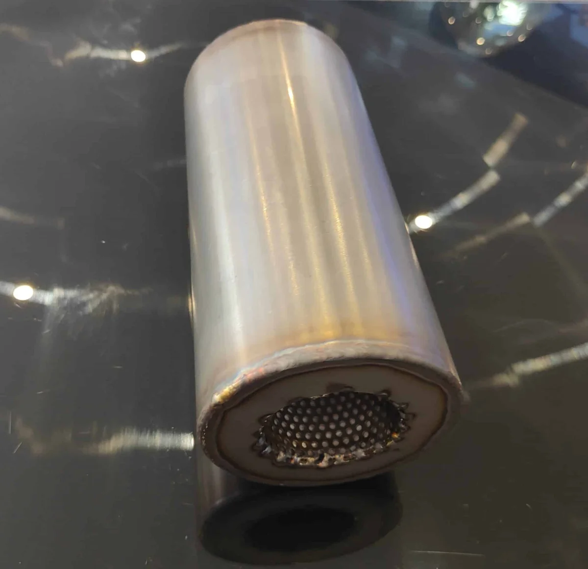 Silencieux inox rond ø 63.5 mm - Saldi Straordinari – Offerte Speciali Disponibili structure Adesso