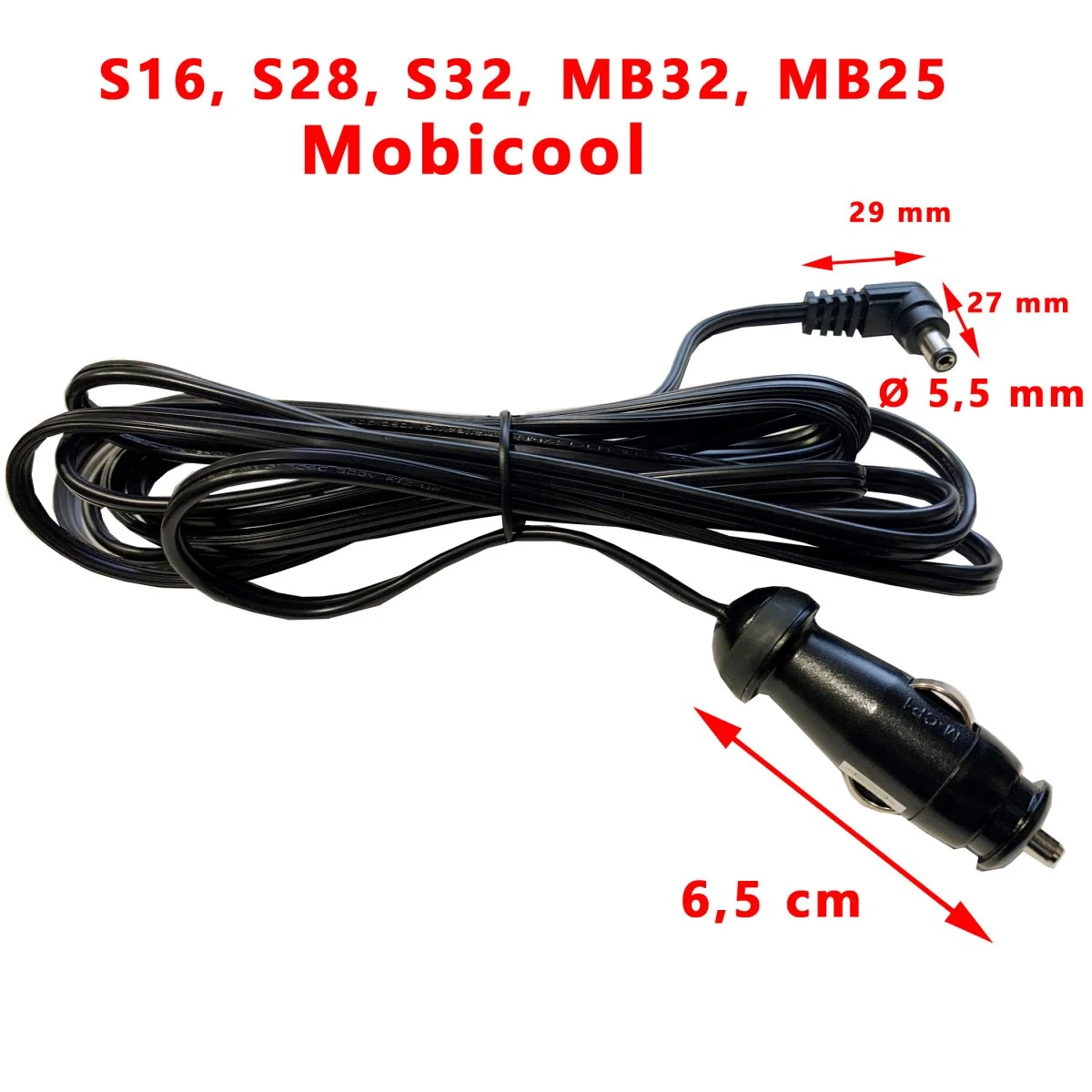Dometic Mobicool, câble de connexion pour S16, S28, S32, MB32, MB25 Dometic Mobicool - Accessoires Outdoor pour Plus de Liberté de Mouvement - {'count': 1, 'name': 'M5'}