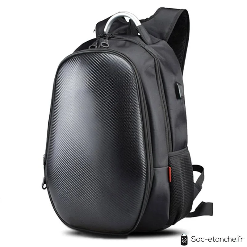 Sac à Dos Motard(e) en Fibre de Carbone Étanche et Extensible - Outdoor Sports Shop – Bons Plans Randonnée & Trekking - Sacoche moto