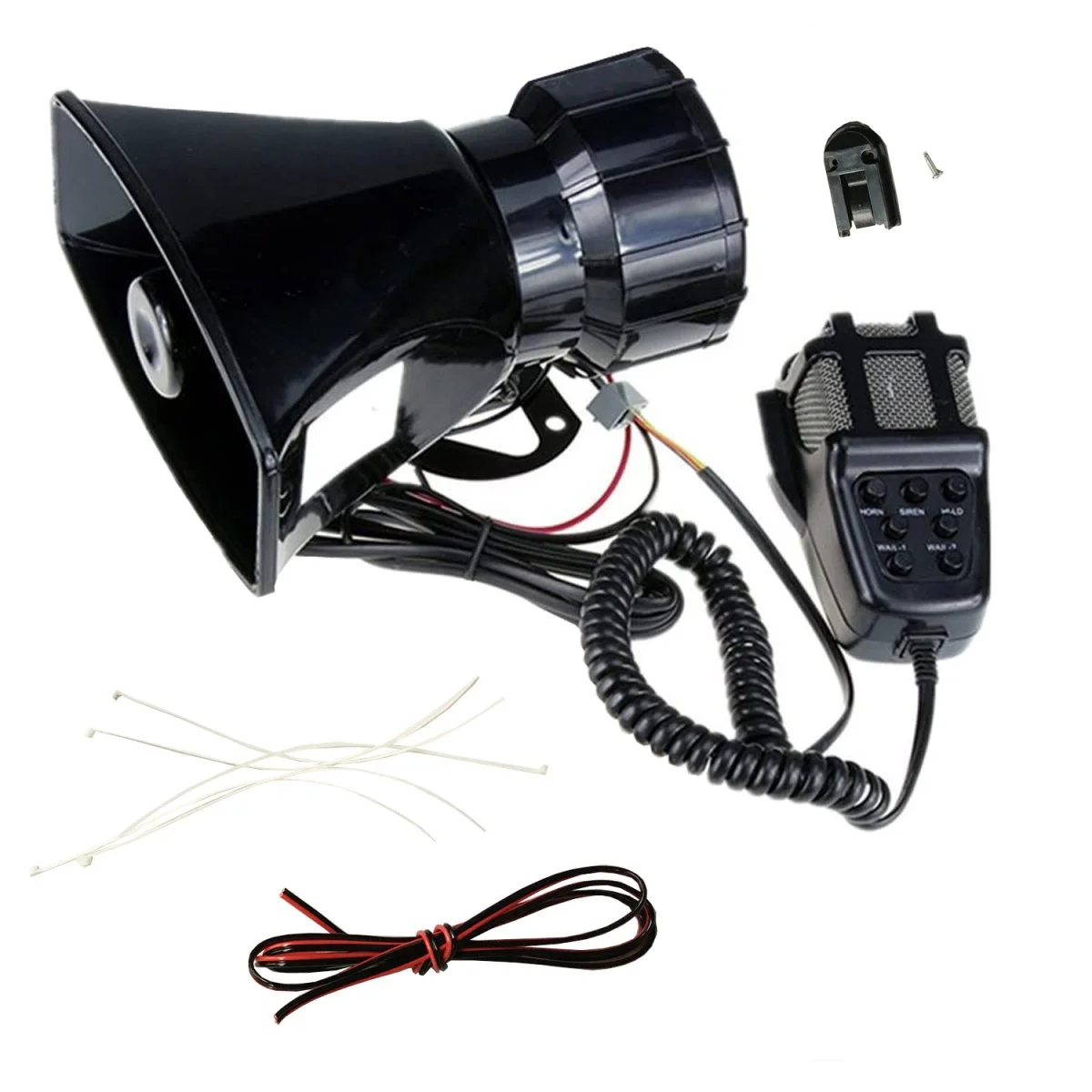 Sirène et haut-parleur 12V Puissance 70W fréquence - Accessoires Outdoor pour Plus de Liberté de Mouvement