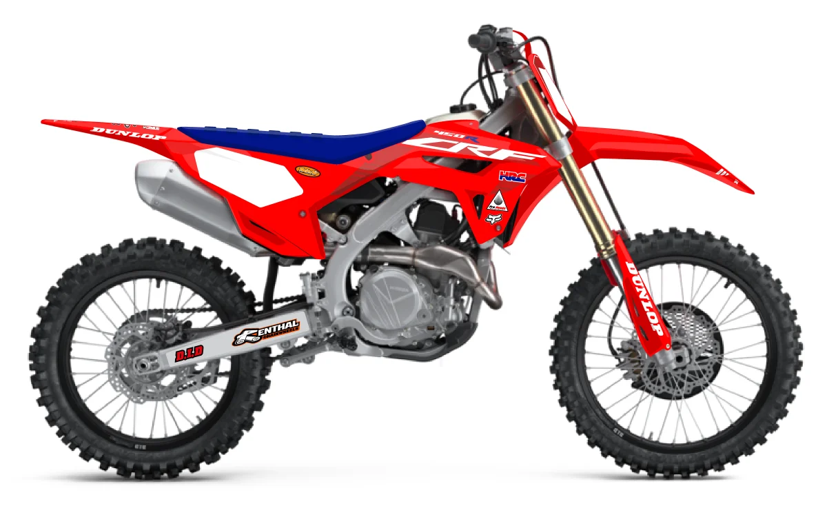 Kit déco NG Honda 250 CRF 2022 -> 2024 / 450 CRF 2021 -> 2024 | 50 TH Anniversary - Tout pour Créer des Expériences Mémorables en Extérieur - {'count': 1, 'name': 'accessories'}
