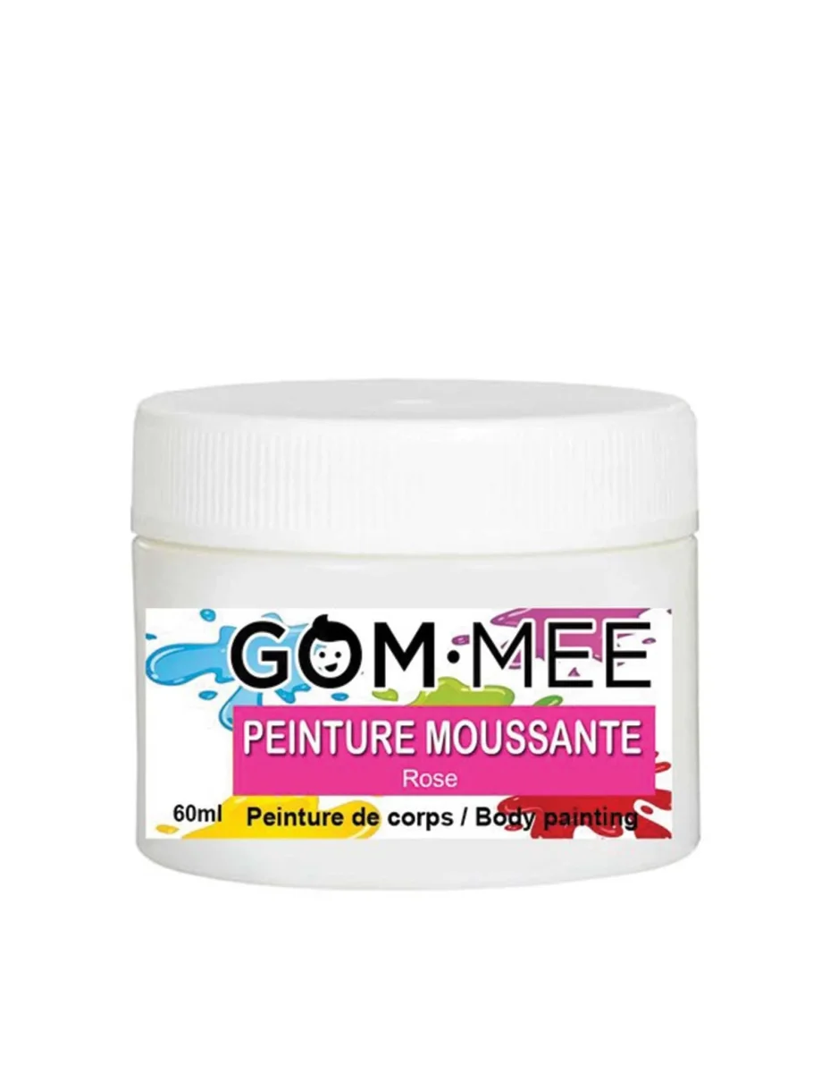 Nettoyant pour le corps - Peinture moussante rose - GOM.MEE - Boutique Maman & Bébé – Produits Essentiels au Quotidien Produits Gom-mee | Minis Humains
