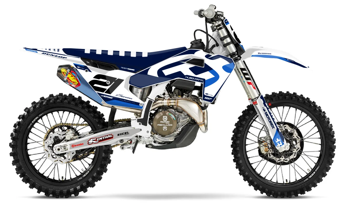 Kit déco NG Husqvarna 125 / 250 / 300 / 450 TC / FC 2025 -> 2027 | ORIGINALITY séries 2026 Bleu kits - Tout pour Créer des Expériences Mémorables en Extérieur