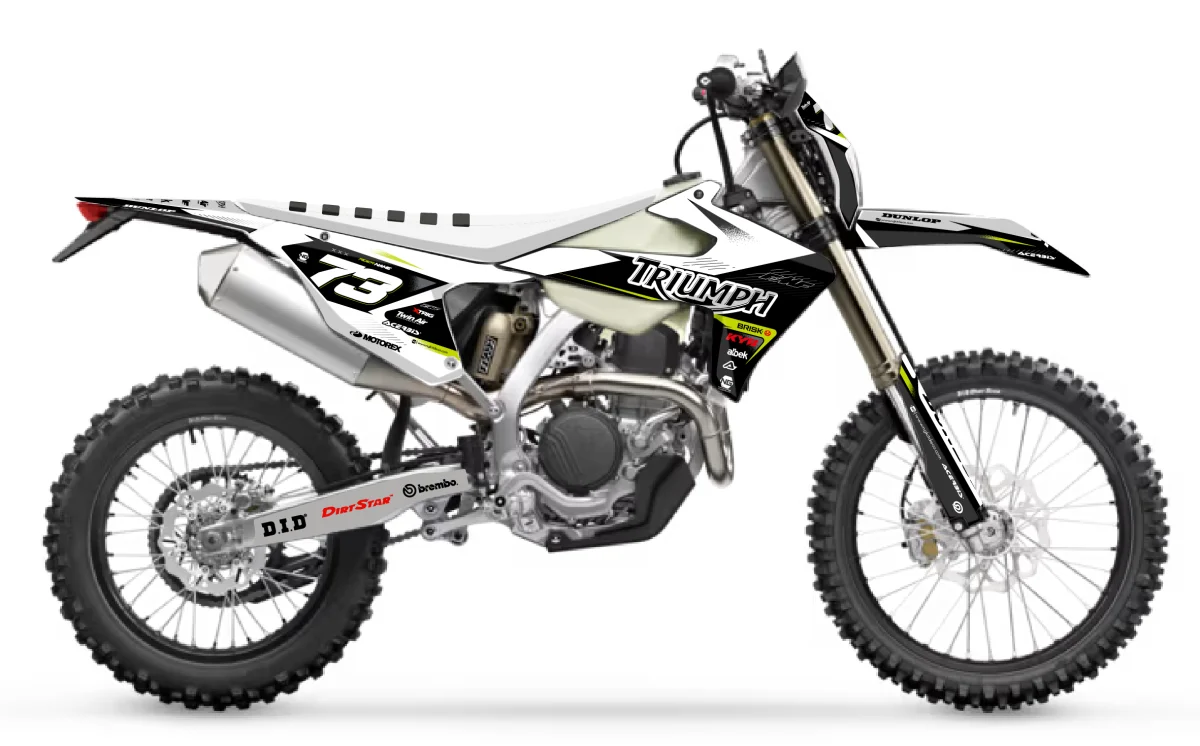 Kit déco NG Triumph 250 / 450 TF E 2025 -> 2026 | ALBA Séries - Tout pour Créer des Expériences Mémorables en Extérieur - {'count': 2, 'name': 'moto'}