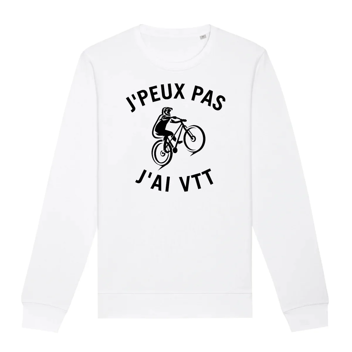 Sweat « J’peux pas j’ai VTT » Solid – Pour homme - Édition Limitée – L’Art de la Table Française en Promotion !