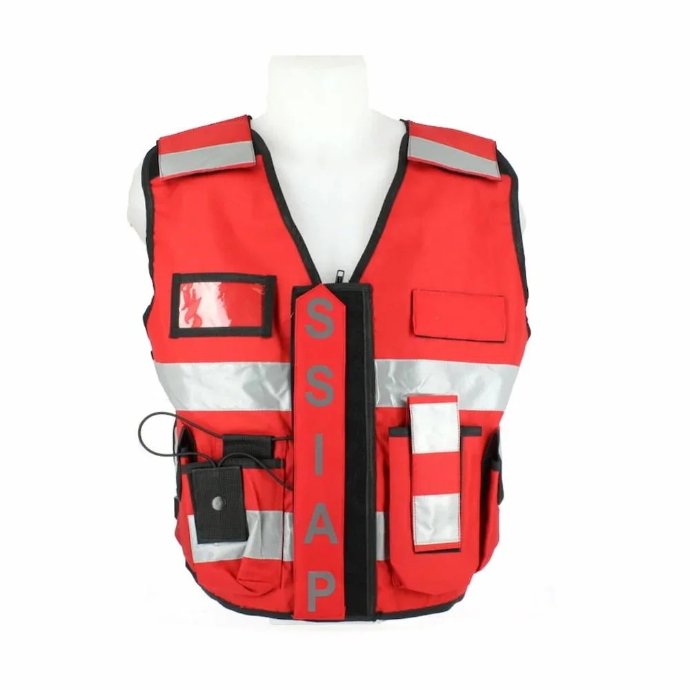Gilet SSIAP rouge – VVS - Accessoires pratiques maison pour un intérieur plus fonctionnel 2pcs sous vêtement thermique trace gilet bas - Temu Luxembourg