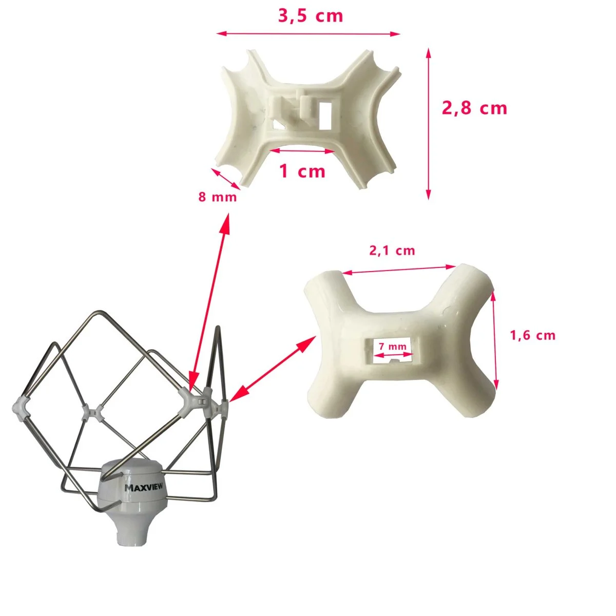croix antenne Omnimax Accessoires Outdoor Liberté Mouvement