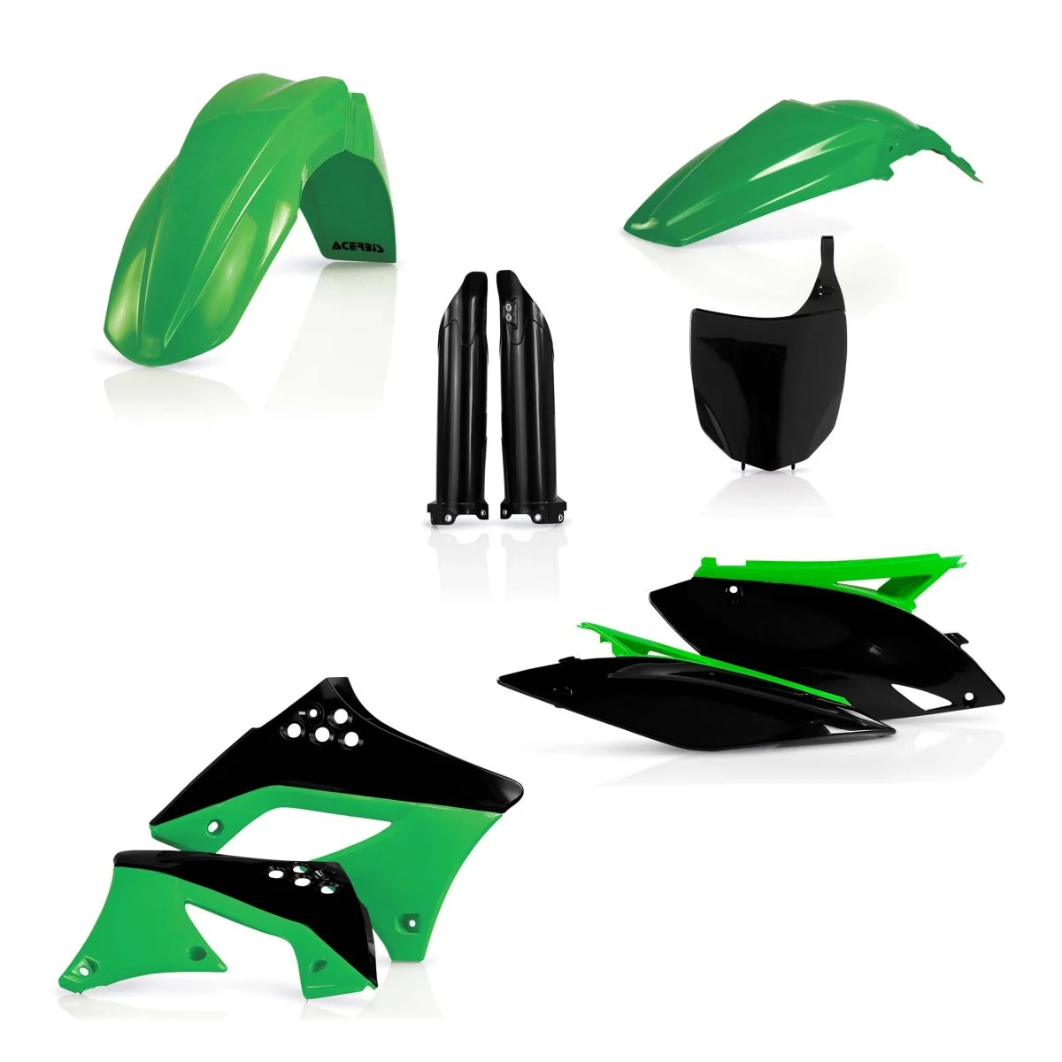 Plastique ACERBIS Kawasaki 250 KXF 2009 -> 2012 Kit complet - Tout pour Créer des Expériences Mémorables en Extérieur - {'count': 1, 'name': 'Carrera'}