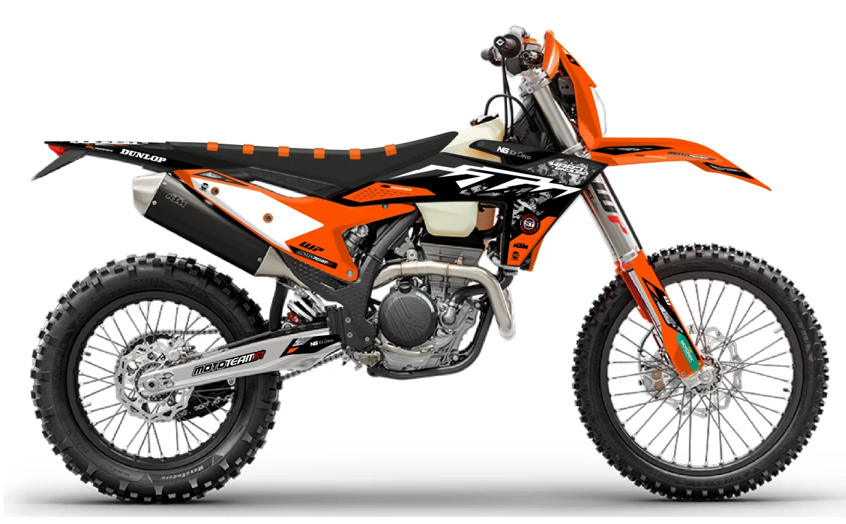 Kit déco NG KTM 125 / 250 / 300 / 350 / 450 / 500 EXC / EXCF / TPI 2024 -> 2025 | MT81 Hard Enduro 25 - Tout pour Créer des Expériences Mémorables en Extérieur - {'count': 6, 'name': 'Bike'}