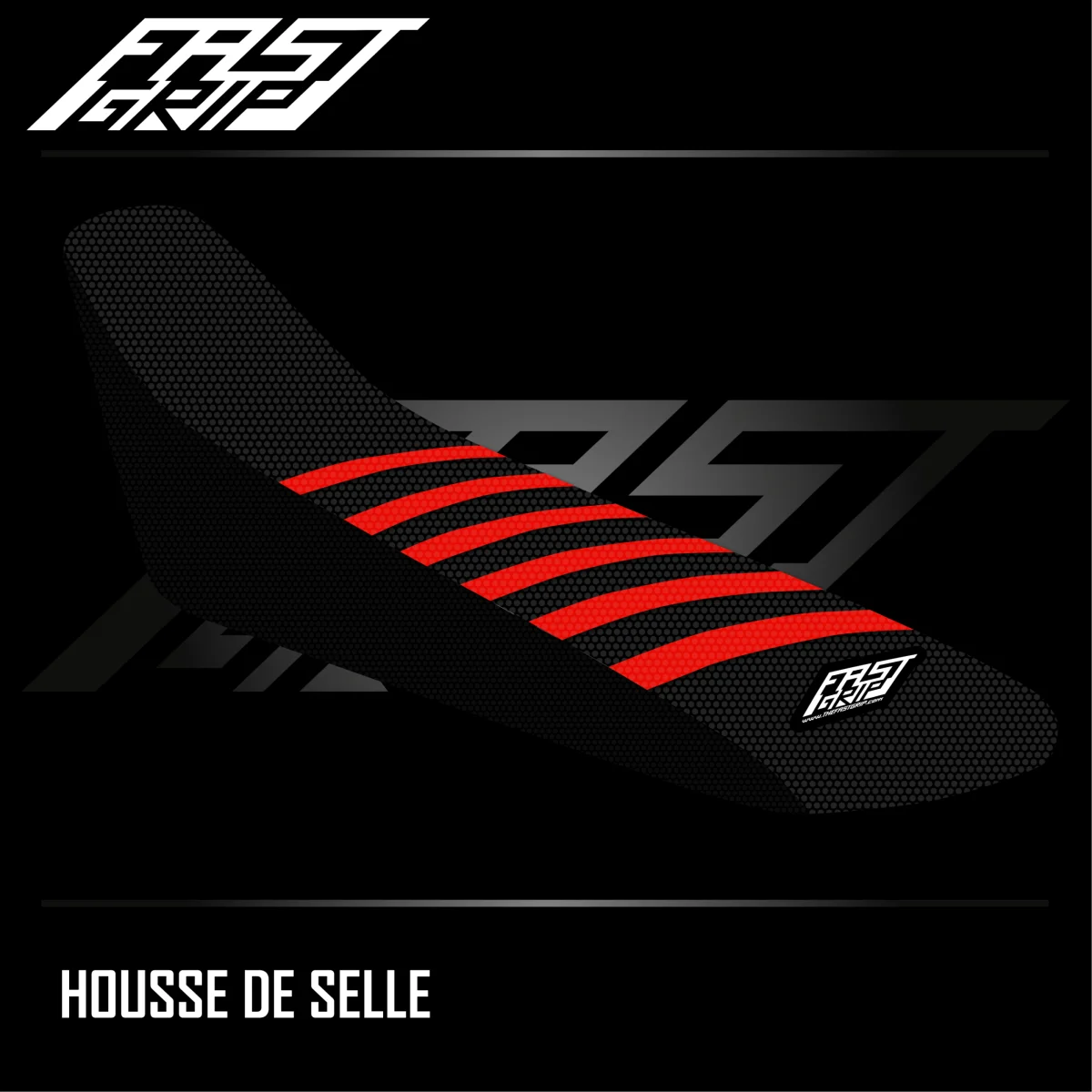 Housse de selle Ducati 450 DESMO 2025 -> 2026 Noire | Rouge - Tout pour Créer des Expériences Mémorables en Extérieur - {'count': 2, 'name': 'selles'}