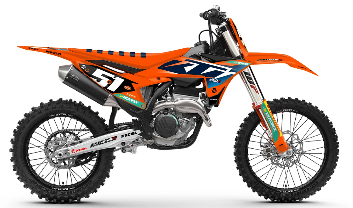 Kit déco NG KTM 125 / 250 / 300 / 450 SX / SXF 2025 -> 2027 | MT81 2025 Team - Tout pour Créer des Expériences Mémorables en Extérieur - {'count': 1, 'name': 'Etsy'}