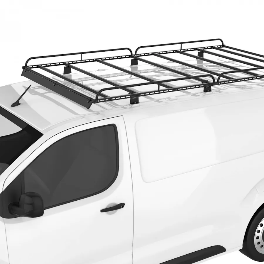 Galerie pour Renault Trafic ALUGI en acier - Éclairage de qualité avec frais de port offerts