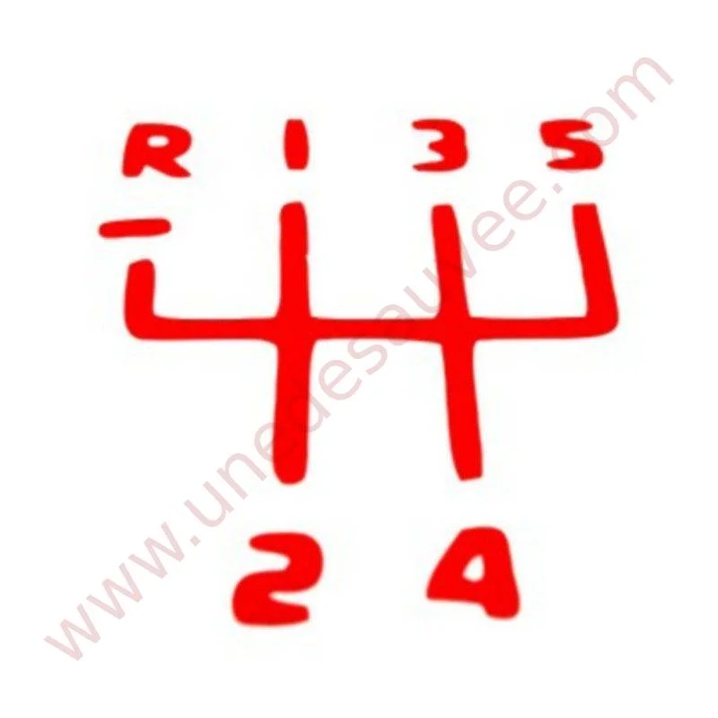 AUTOCOLLANT STICKER PASTILLE BE1 LISSE ROUGE POMMEAU LEVIER VITESSE RENAULT Saldi Straordinari Offerte Speciali Disponibili Adesso