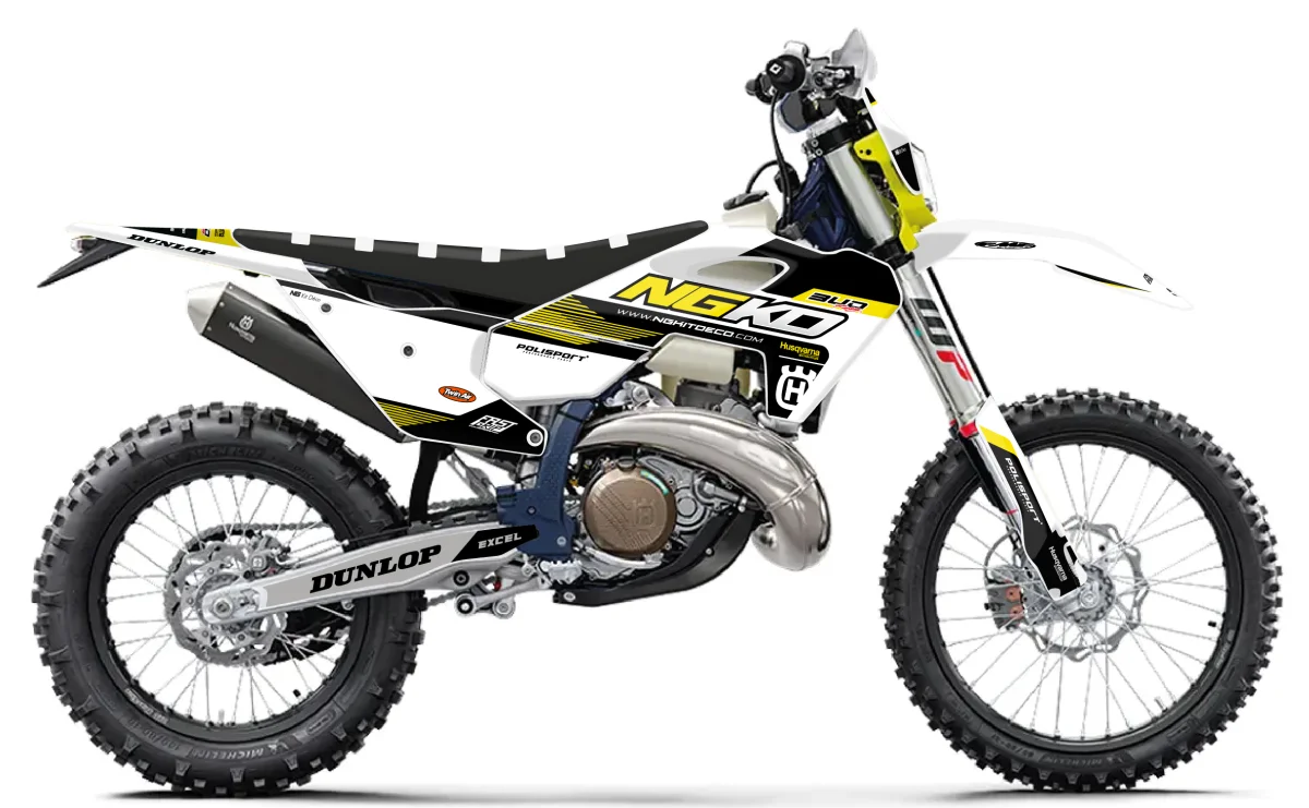 Kit déco NG Husqvarna 125 / 250 / 300 / 350 / 450 / 501 TE / FE 2024 -> 2025 | ANO Séries - Tout pour Créer des Expériences Mémorables en Extérieur FC 250 : conçue pour dominer chaque terrain., #Husqvarna #RideHusqvarna  #GoRide #Motocross #FC250